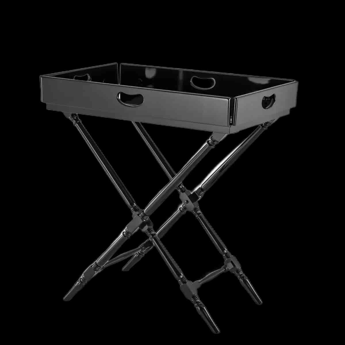 Butler Tray Rudolph piano black finish