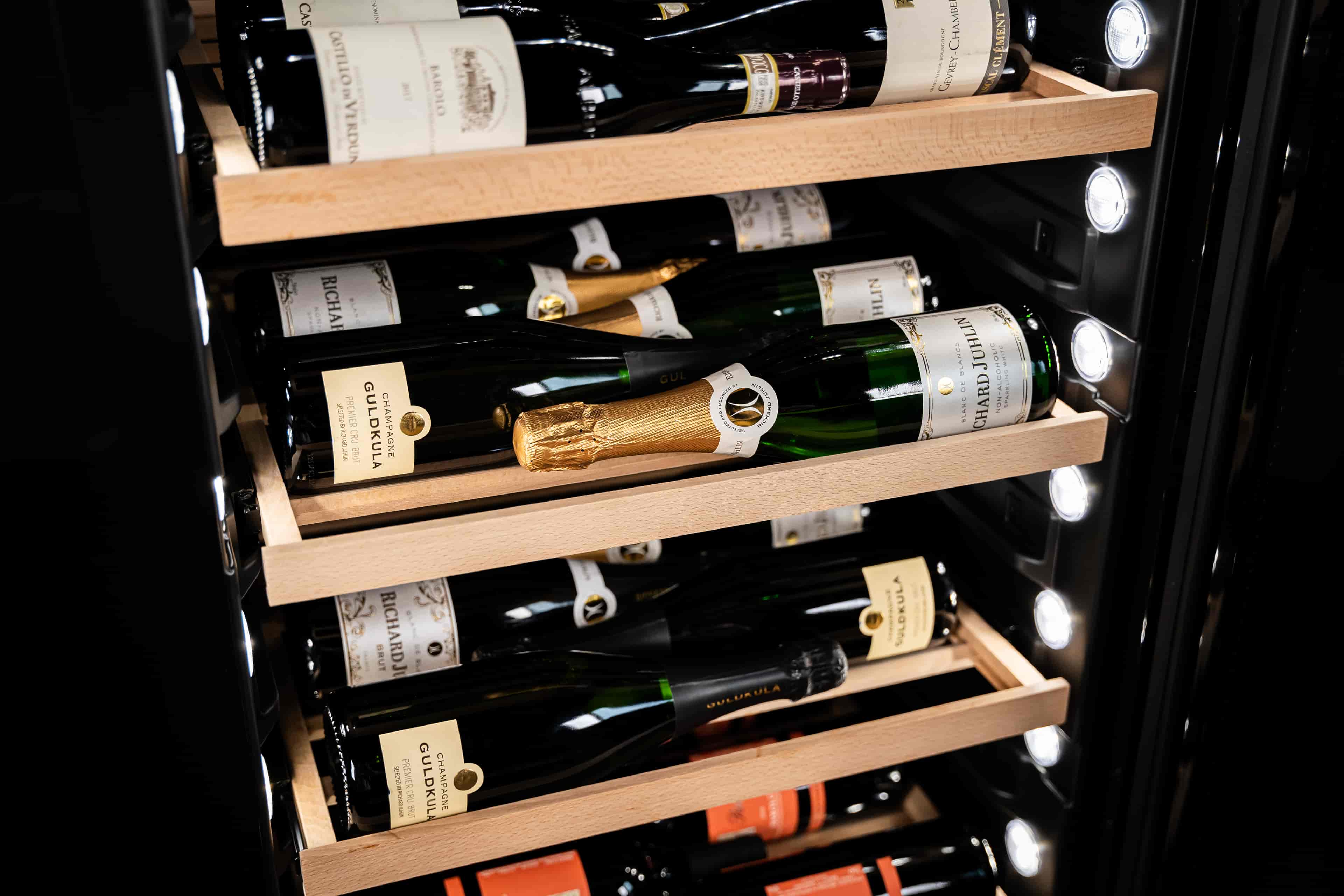 Vigneron trähylla, Label-view, VKI / VKB 45/60/90/130