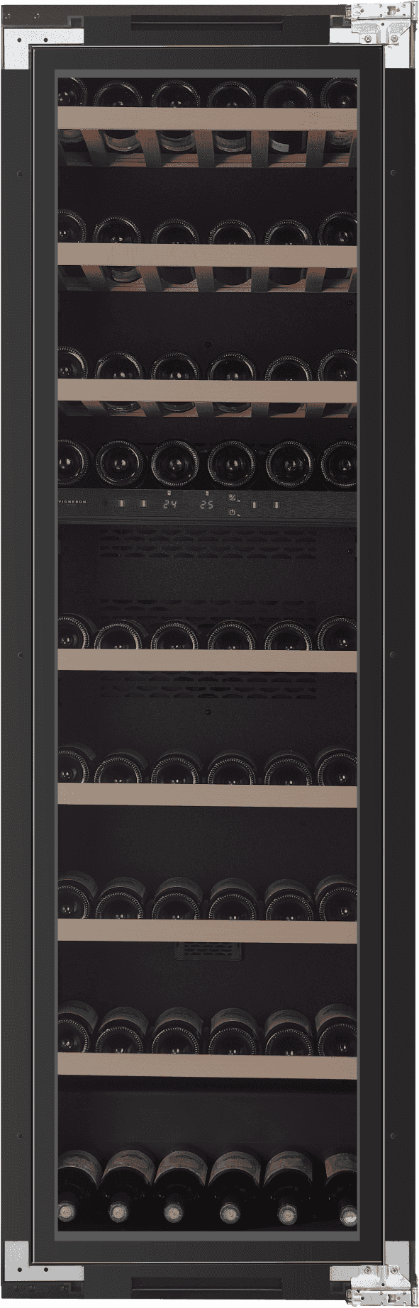 Vigneron Kitchen Integrated 180, Dubbelzon, Black edition