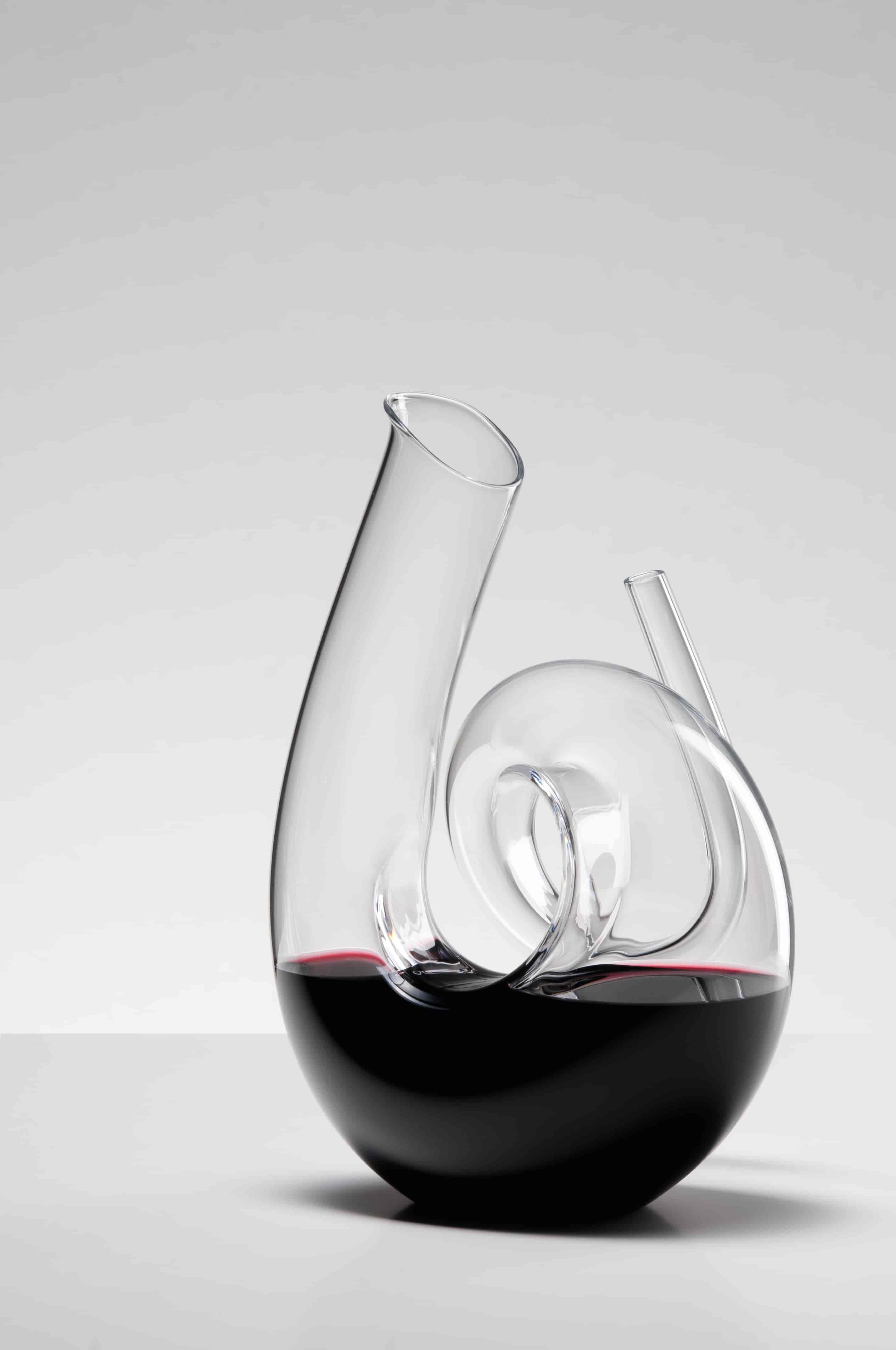 Riedel, Karaff Curly Clear, Decanter Handmade