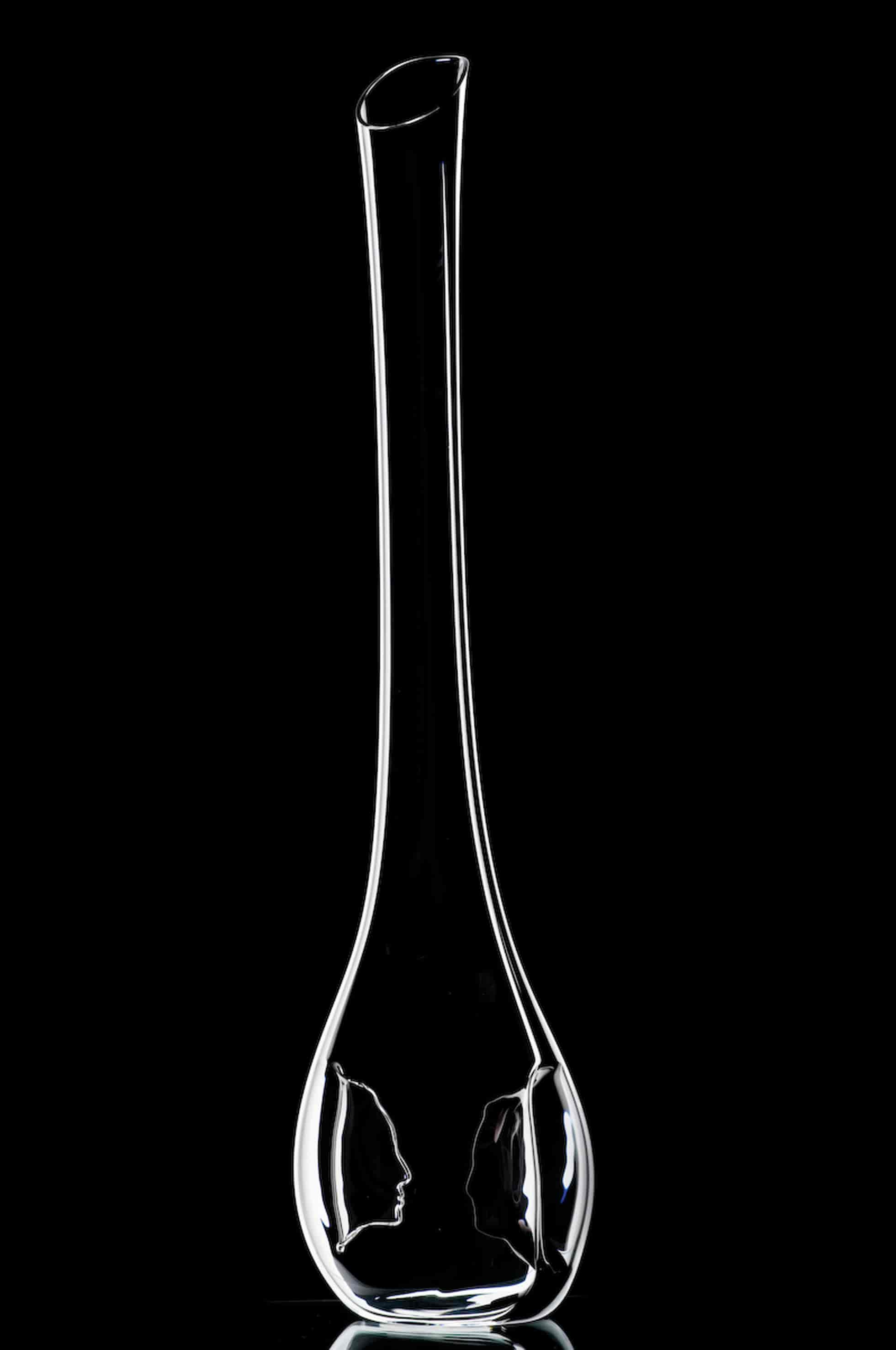 Riedel, Karaff Black Tie Face To Face, Decanter Handmade