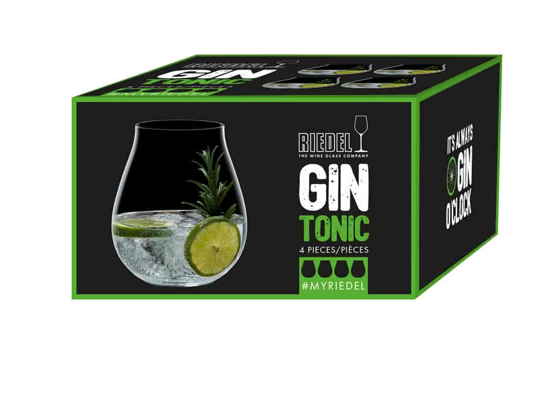 Riedel, Gin & Tonic set, 4-pack, O Wine Tumbler