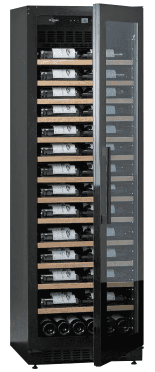 Mquvée, Vinlagringsskåp - Velvet 125 Glass Premium "Rail" Package