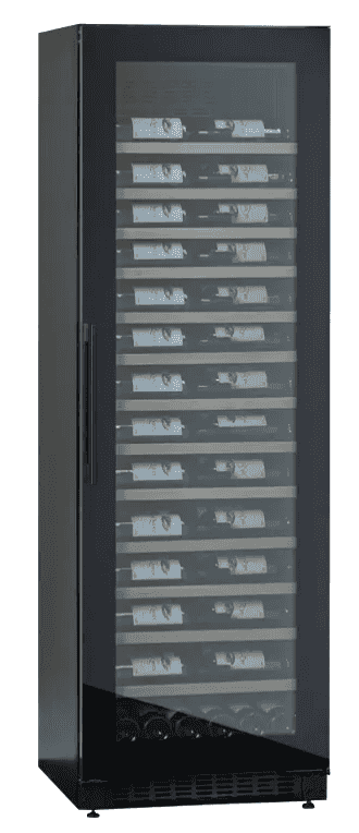 Mquvée, Vinlagringsskåp - Velvet 125 Glass Premium "Rail" Package