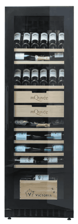 mQuvée Vinlagringsskåp - Velvet 125 Glass Premium Package