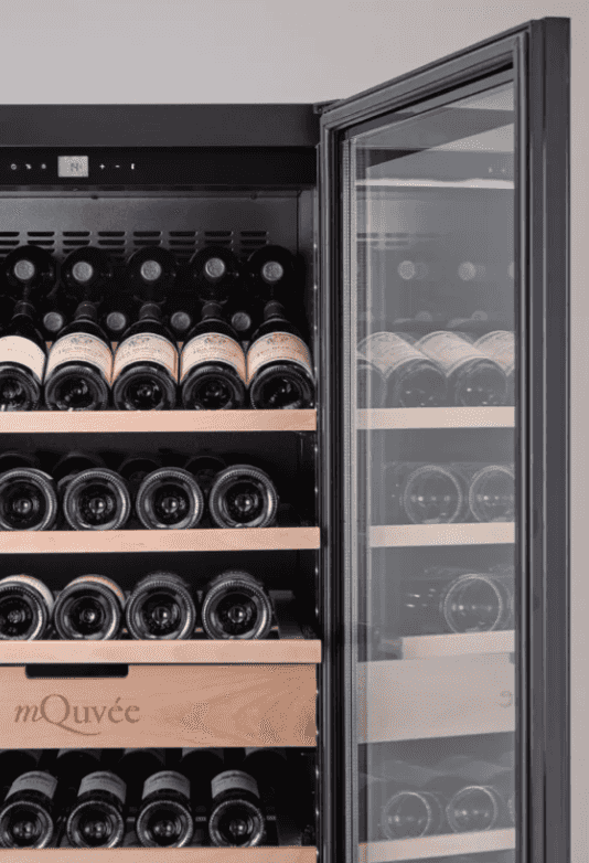 mQuvée Vinlagringsskåp - Velvet 220 Glass Premium Package