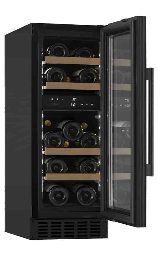 mQuvée vinkyl, WineCave 700 30D, svart