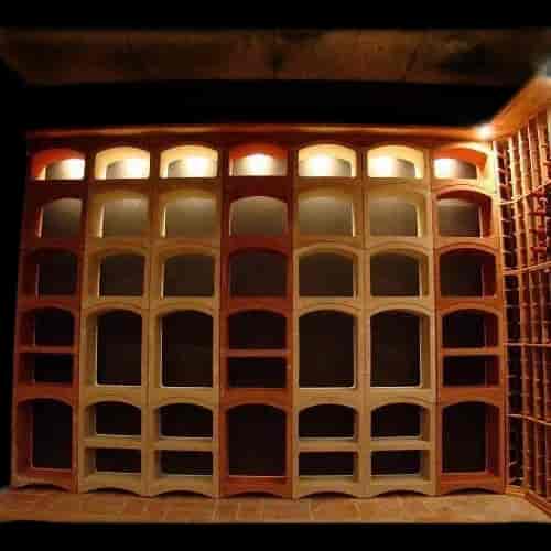 Le Bloc Cellier White Vinställ Limestone SUPER
