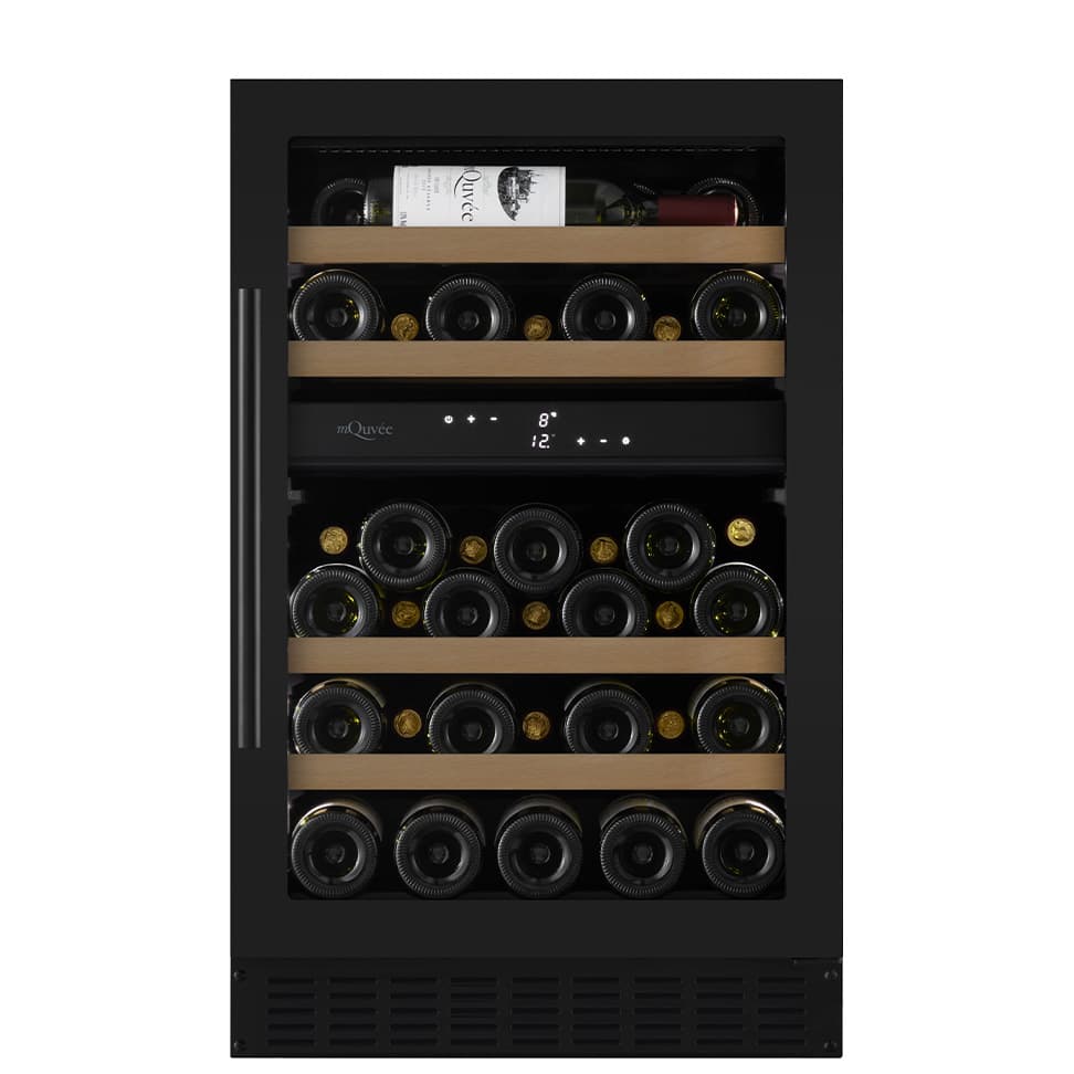 mQuvée vinkyl, WineCave 700 50D Anthracite svart