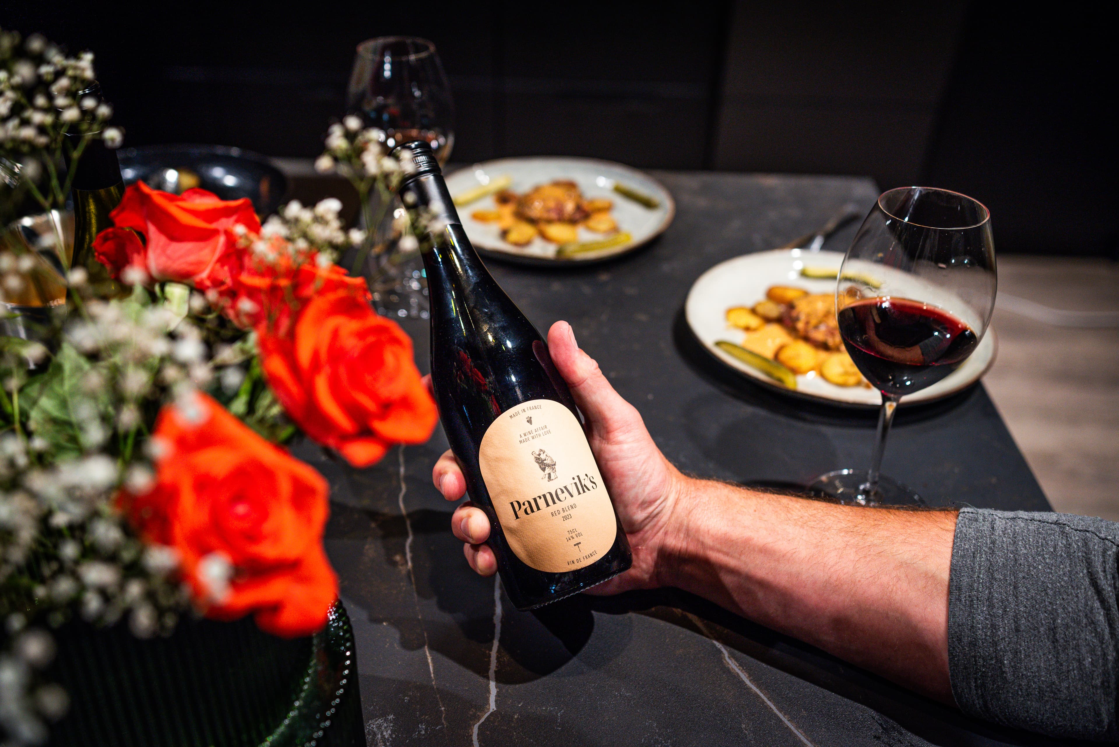 Parnevik släpper rödvin!