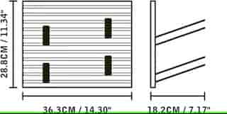 STACT Pro, L-typ vinställ, space gray STACT Pro, L-typ vinställ, space gray