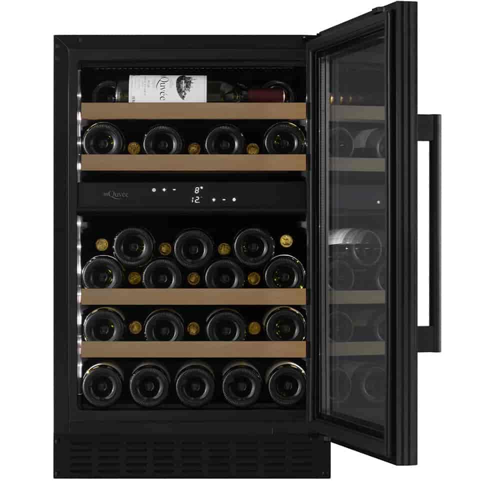 mQuvée vinkyl, WineCave 700 50D Anthracite svart mQuvée vinkyl, WineCave 700 50D Anthracite svart