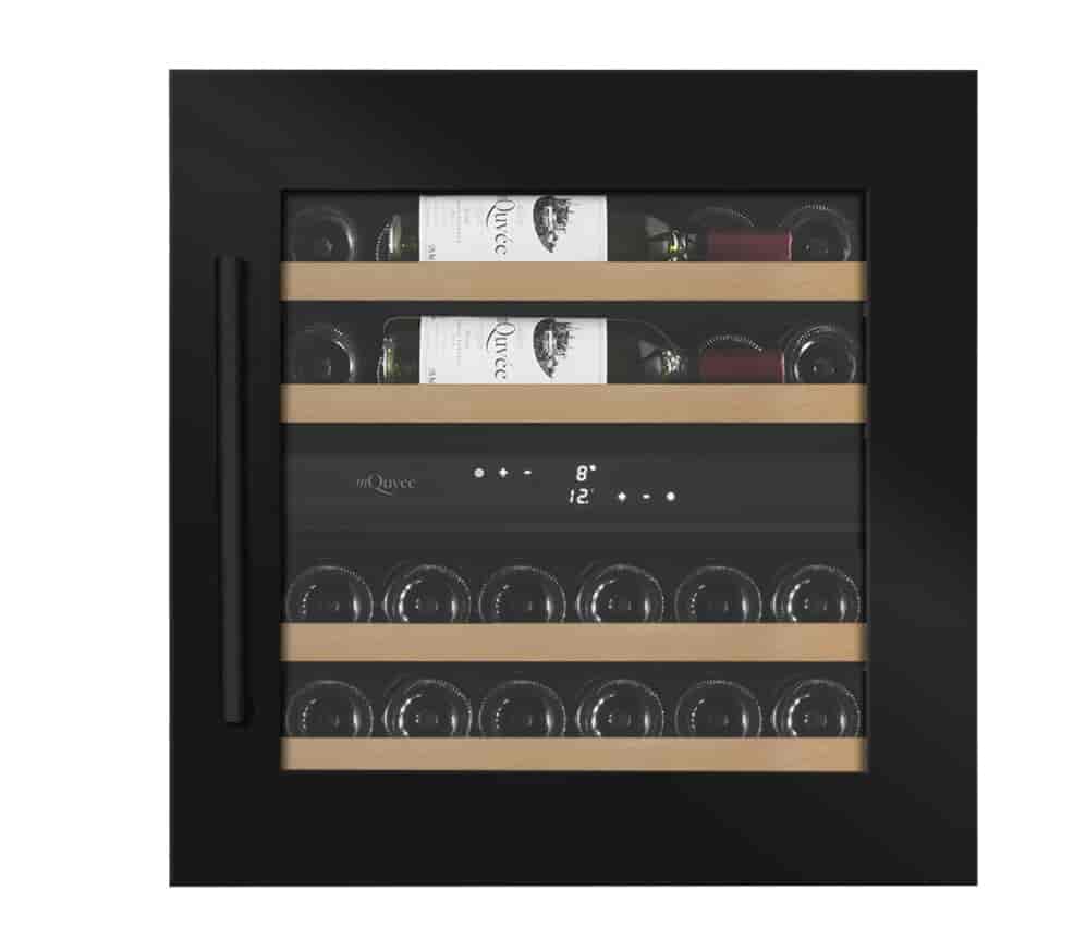 mQuvée integrerbar vinkyl, WineKeeper 25D Anthracite Svart mQuvée integrerbar vinkyl, WineKeeper 25D Anthracite Svart