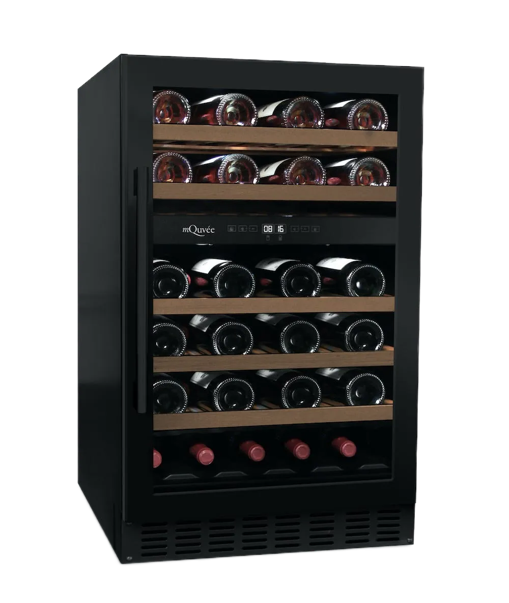 mQuvée vinkyl, WineCave 700 50D Anthracite svart