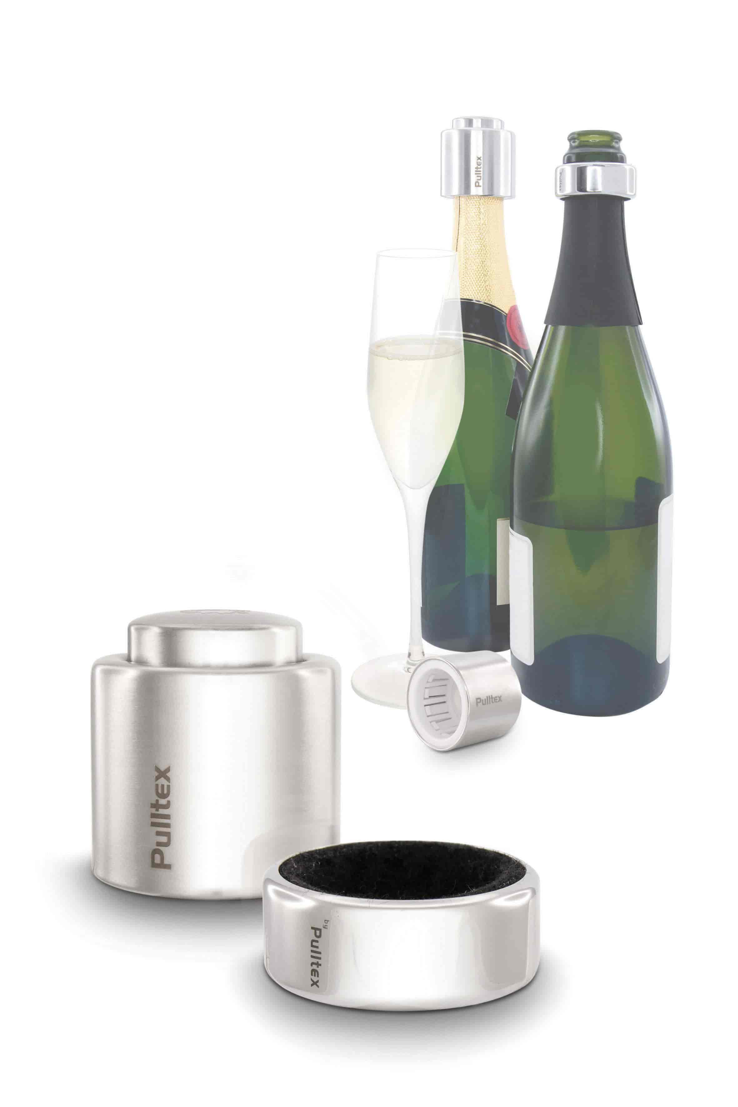 PULLTEX, Champagne stopper & droppring crome PULLTEX, Champagne stopper & droppring crome