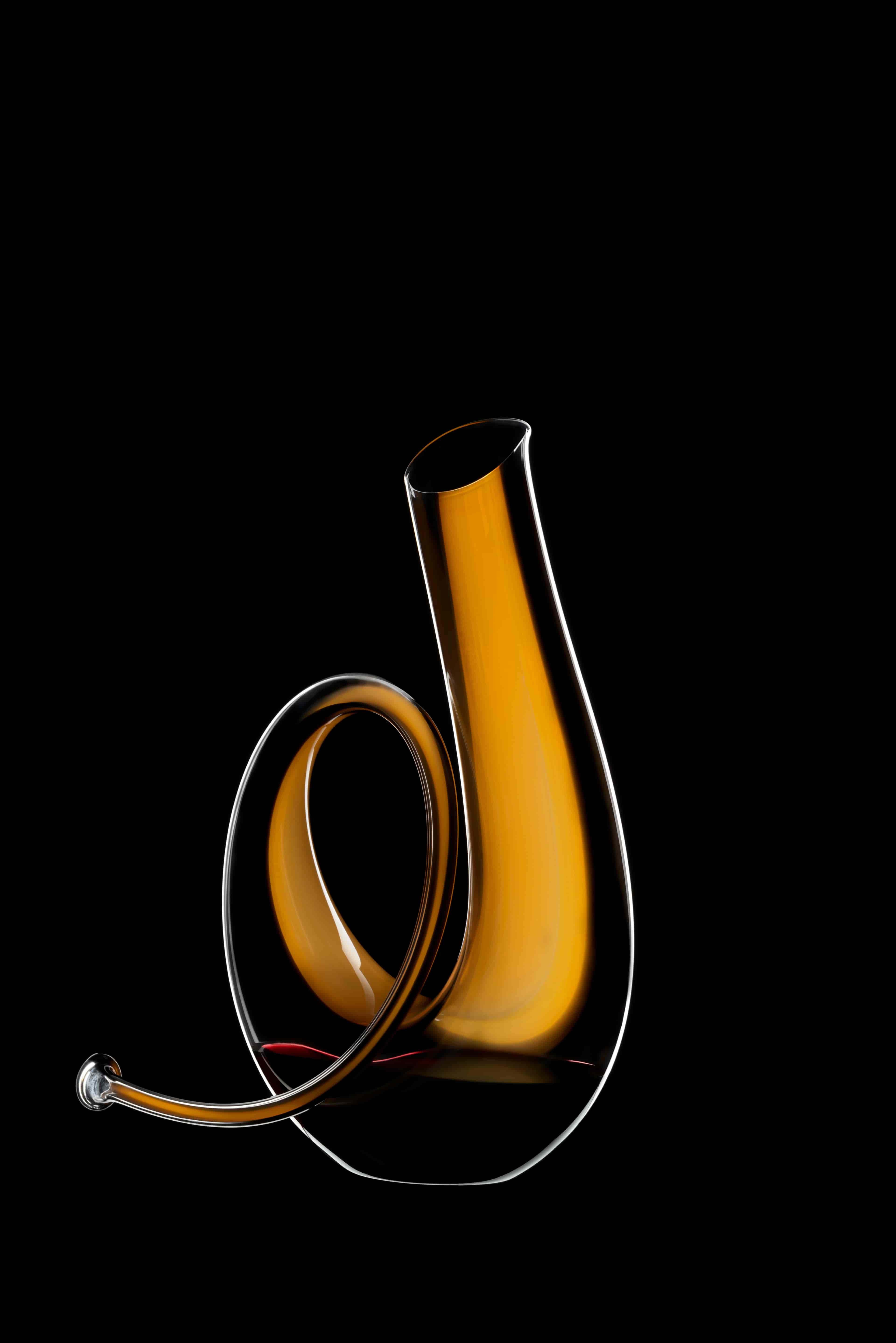 Riedel, Karaff Horn, Decanter Handmade Riedel, Karaff Horn, Decanter Handmade