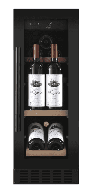 mQuvée, Inbyggbar vinkyl - WineCave 700 30S Anthracite Black mQuvée, Inbyggbar vinkyl - WineCave 700 30S Anthracite Black