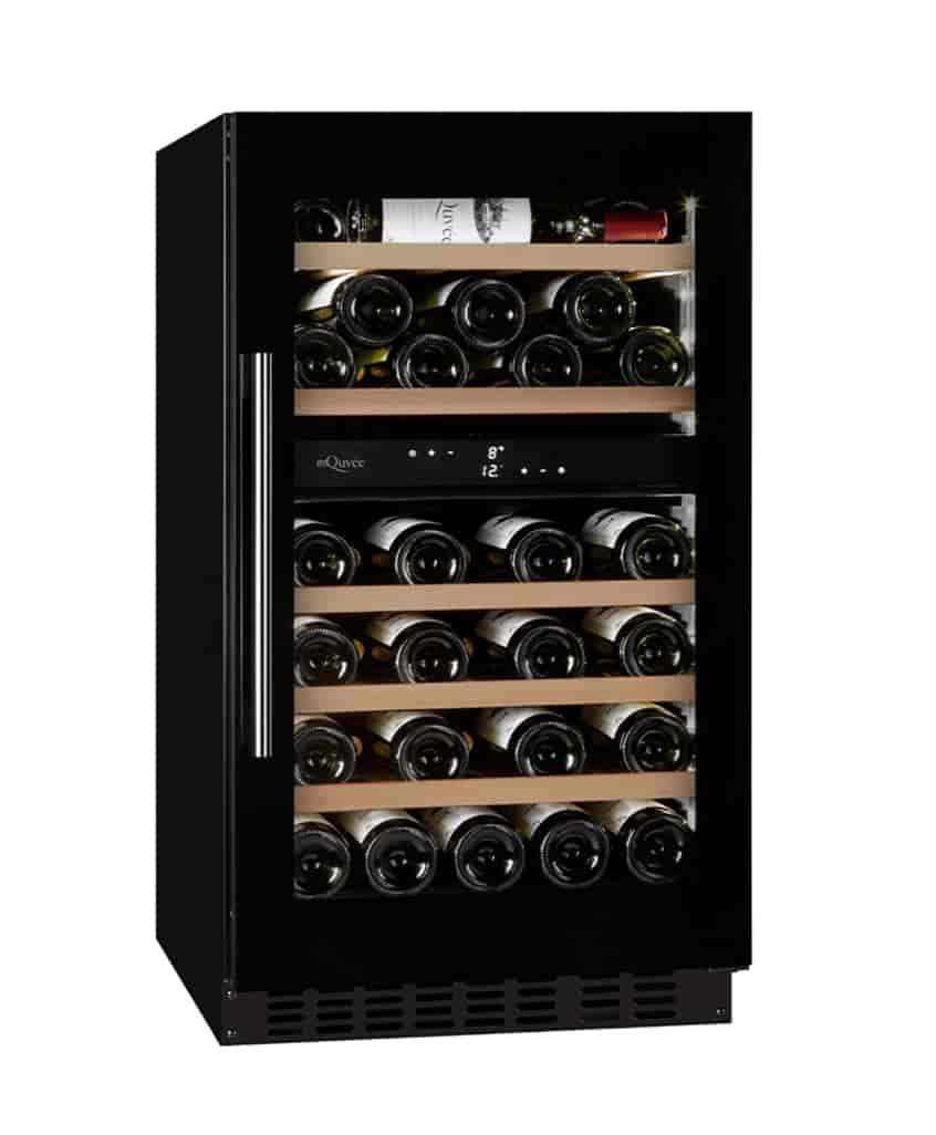 mQuvée, WineCave 800 50D Fullglass Black mQuvée, WineCave 800 50D Fullglass Black